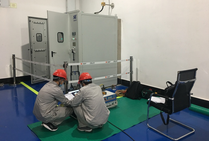 大崗山電站中性點(diǎn)接地裝置現(xiàn)場驗(yàn)收